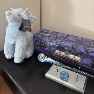 Harry Potter Celebration Wand 2025 The Patronus Charm Noble Collection and Stag